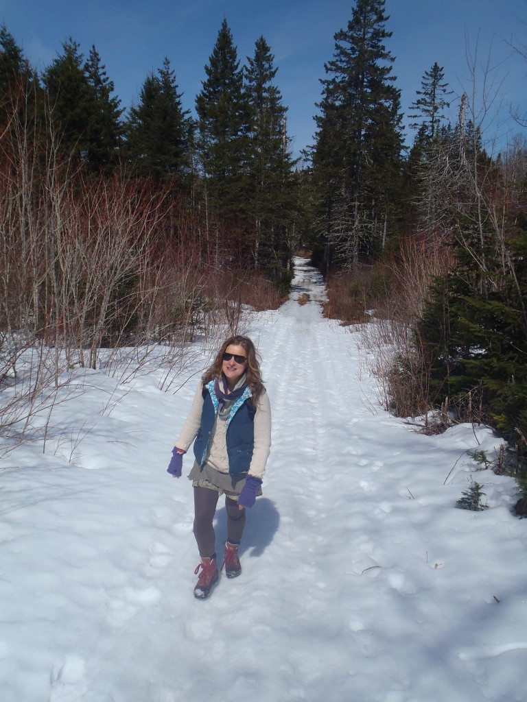 Reiki Master Fay Johnstone walking