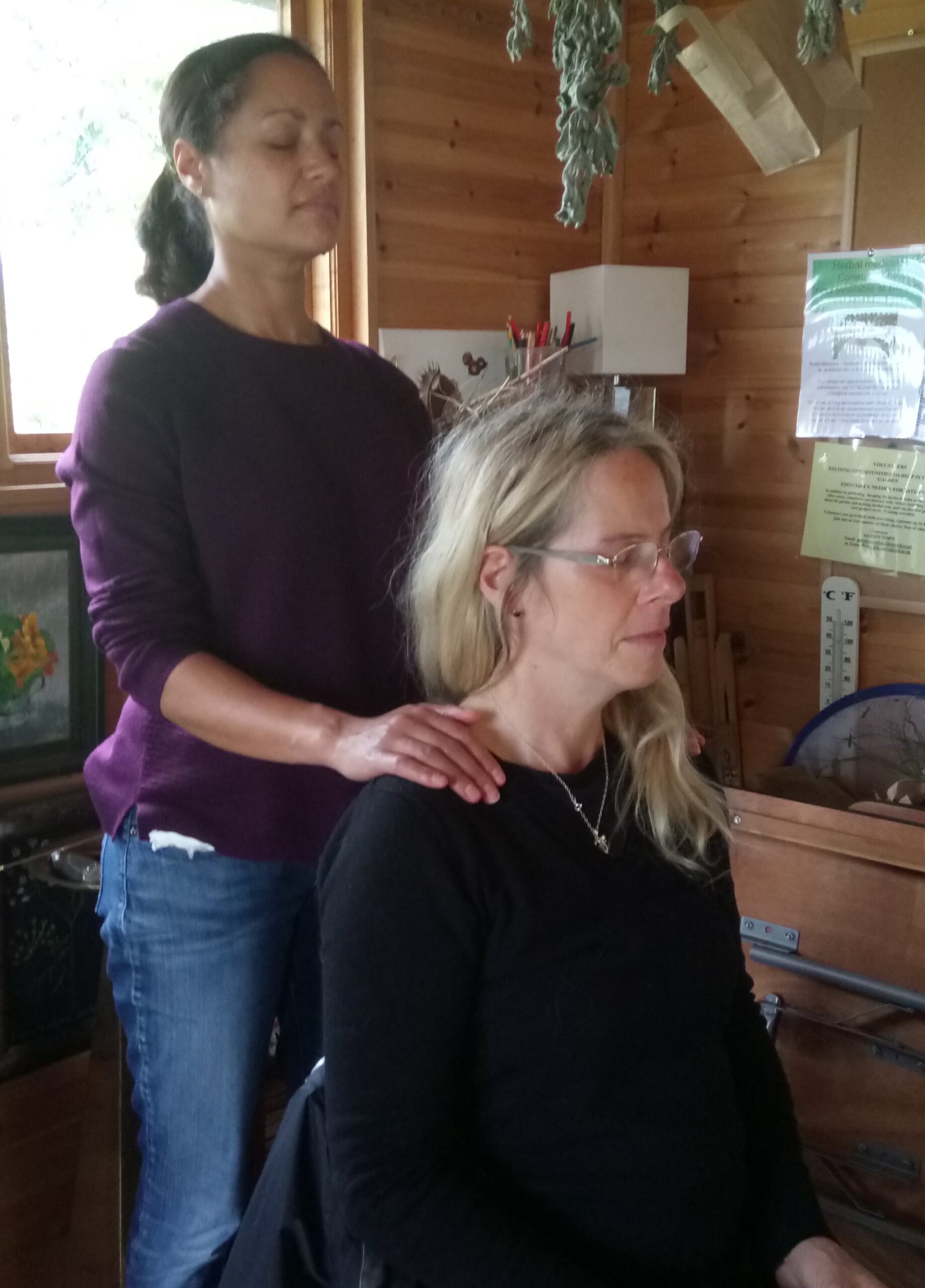 Reiki seated