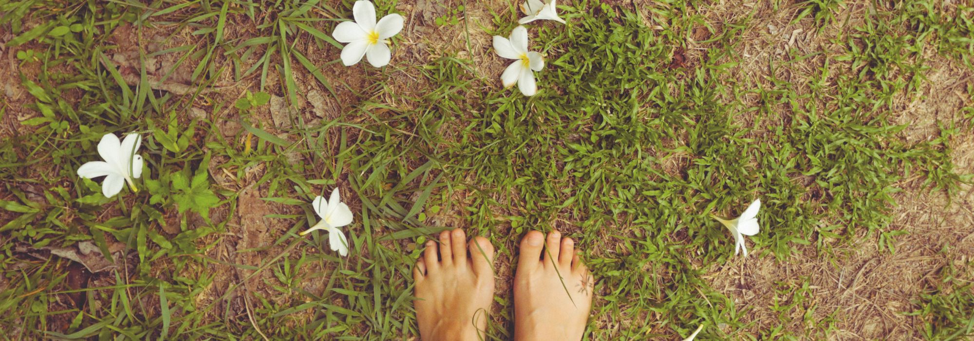 feet on the earth